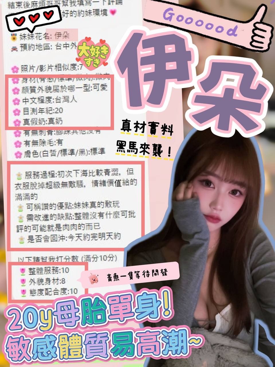 台中外送茶 伊朵 援交